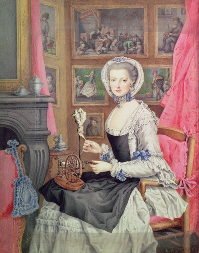 Autoportrait, 1776 - Archduchess of Austria Maria Christine